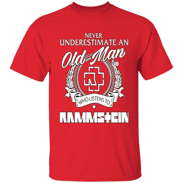 Never Underestimate An Old Man Who Listens To Rammstein Shirt - Image 6