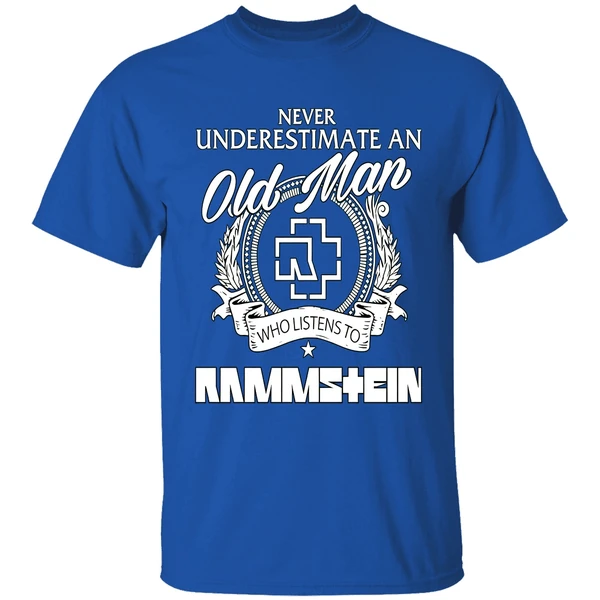 Never Underestimate An Old Man Who Listens To Rammstein Shirt - Image 7