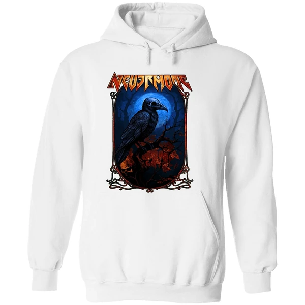 Nevermore Ravenmore Exclusive Merchandise By Drummer Van Williams Hoodie - Image 8