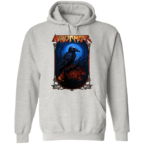 Nevermore Ravenmore Exclusive Merchandise By Drummer Van Williams Hoodie - Image 9