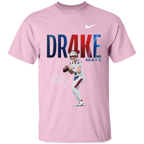 New England Patriots 2025 Afc East Champs Drake Maye 10 Shirt - Image 2
