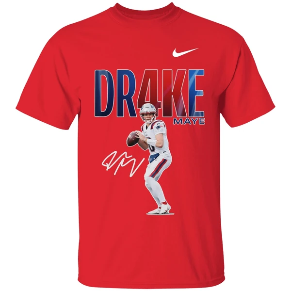New England Patriots 2025 Afc East Champs Drake Maye 10 Shirt - Image 4