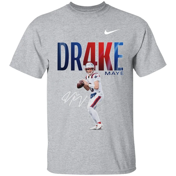 New England Patriots 2025 Afc East Champs Drake Maye 10 Shirt - Image 6