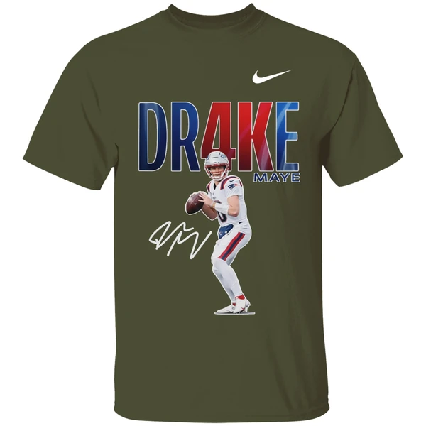 New England Patriots 2025 Afc East Champs Drake Maye 10 Shirt - Image 9