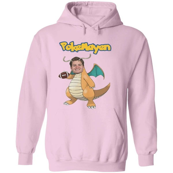 New England Patriots Drake Maye Pokemon Pokemayen Parody Hoodie - Image 5