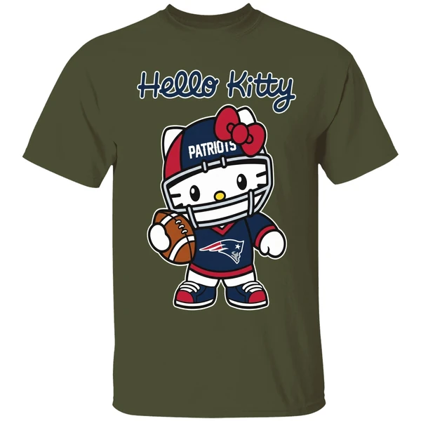 New England Patriots Hello Kitty Shirt - Image 4