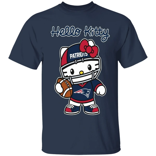 New England Patriots Hello Kitty Shirt - Image 5