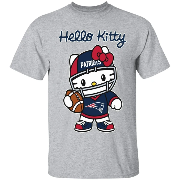 New England Patriots Hello Kitty Shirt - Image 9