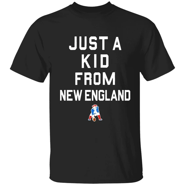New England Patriots Just A Kid From New England Shirt