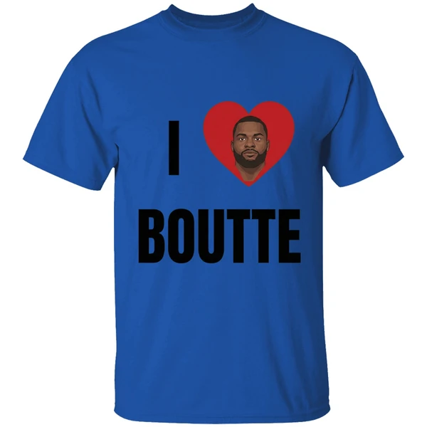 New England Patriots Kayshon Boutte I Love Boutte Portrait Shirt - Image 5
