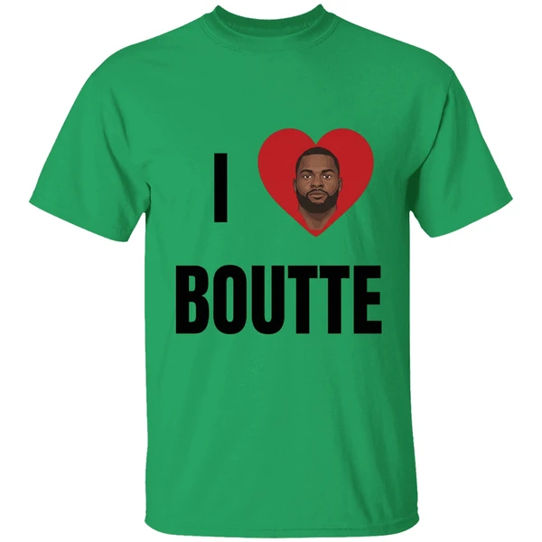 New England Patriots Kayshon Boutte I Love Boutte Portrait Shirt - Image 8