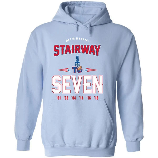 New England Patriots Mission Stairway To Seven Hoodie - Image 4