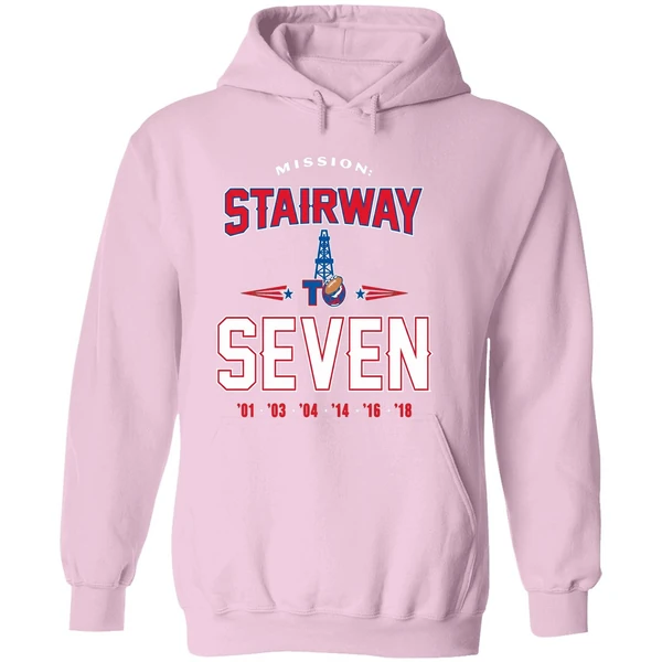 New England Patriots Mission Stairway To Seven Hoodie - Image 5