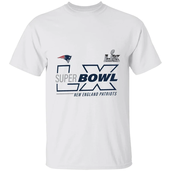 New England Patriots Super Bowl Lx Roster Shirt