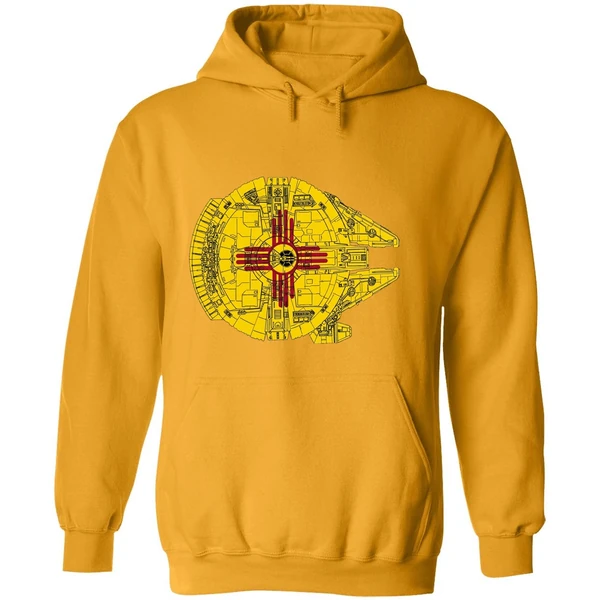 New Mexico Flag Millennium Falcon Hoodie