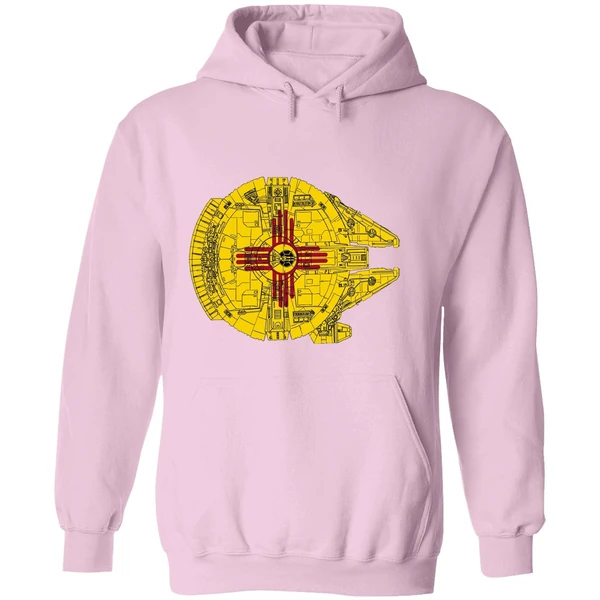 New Mexico Flag Millennium Falcon Hoodie - Image 5