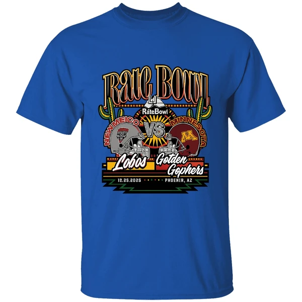 new-mexico-lobos-vs-minnesota-golden-gophers-rate-bowl-2025-shirt-royalblue