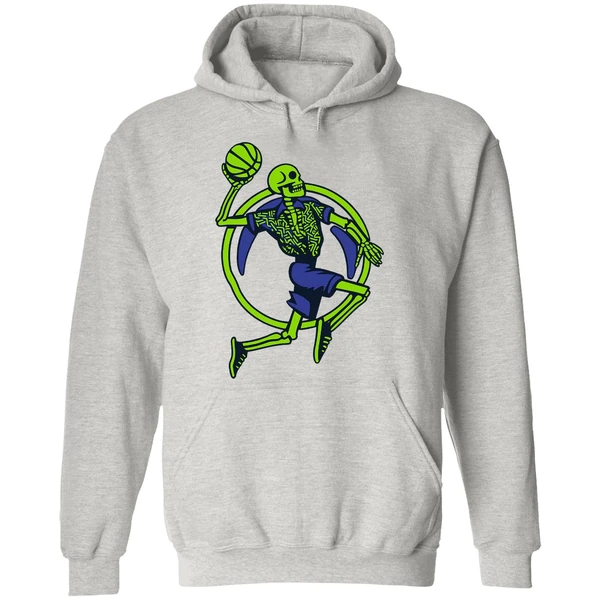 New Orleans Pelicans Skeleton City Edition Hoodie - Image 9