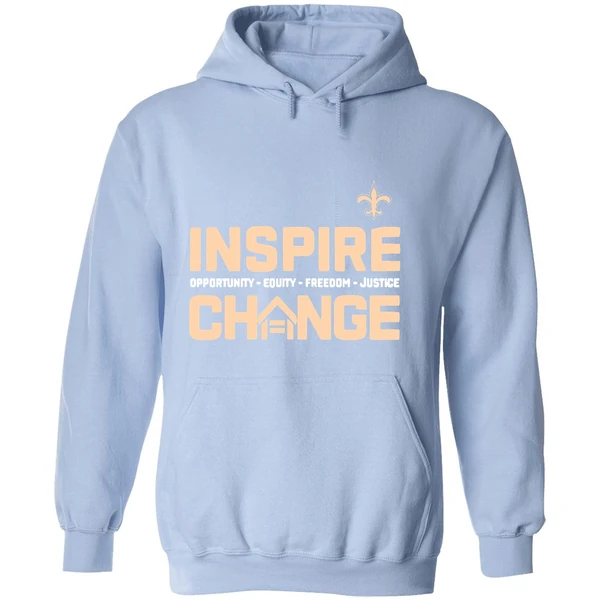 New Orleans Saints 2025 26 Inspire Change Freedom Justice Hoodie - Image 4