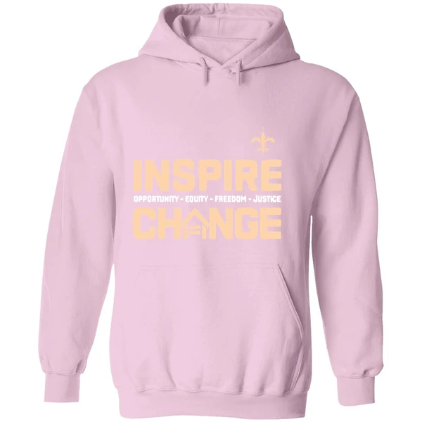 New Orleans Saints 2025 26 Inspire Change Freedom Justice Hoodie - Image 5