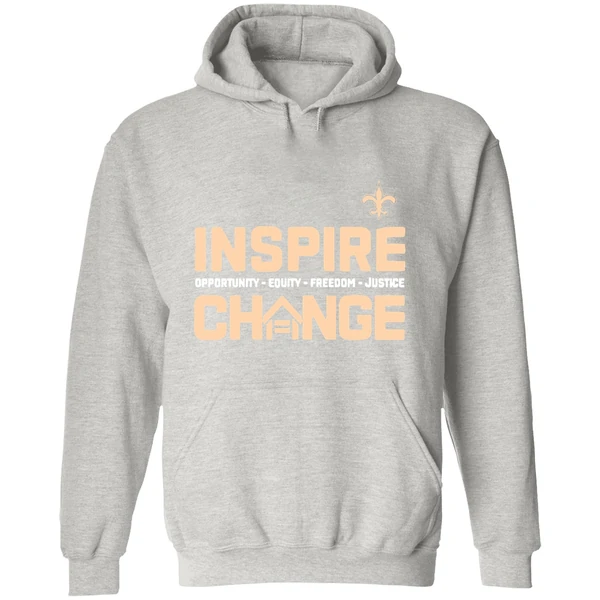 New Orleans Saints 2025 26 Inspire Change Freedom Justice Hoodie - Image 9