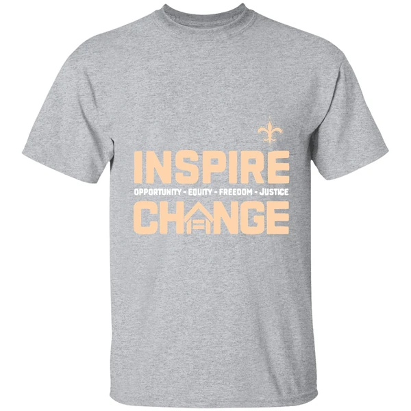 New Orleans Saints 2025 26 Inspire Change Freedom Justice Shirt - Image 9
