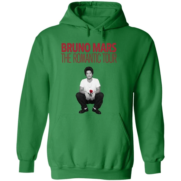 New Show Added Bruno Mars The Romantic Tour Hoodie - Image 2