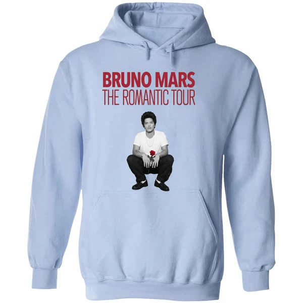 New Show Added Bruno Mars The Romantic Tour Hoodie - Image 4