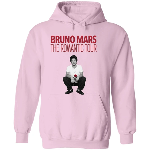 New Show Added Bruno Mars The Romantic Tour Hoodie - Image 5