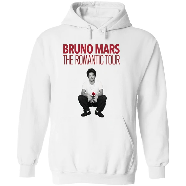 New Show Added Bruno Mars The Romantic Tour Hoodie - Image 8