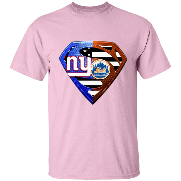 New York Giants And New York Mets Superman Shirt New York Giants And New York Mets Superman Shirt