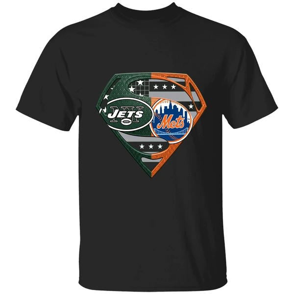 New York Jets And New York Mets Superman Shirt