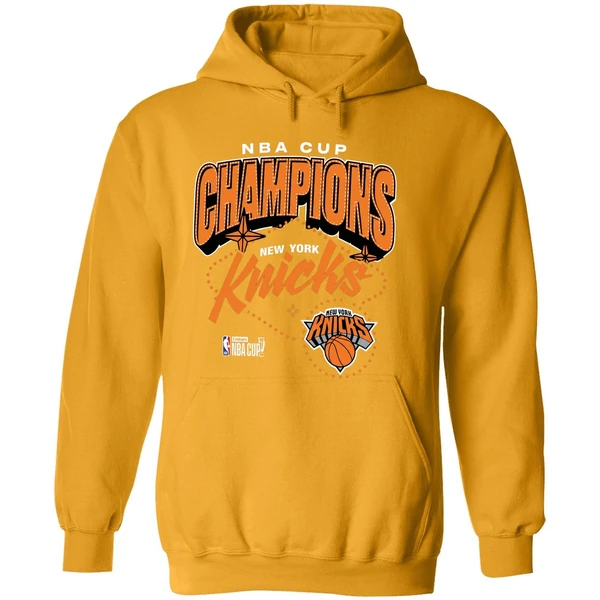 New York Knicks 2025 Nba Cup Champions Hoodie