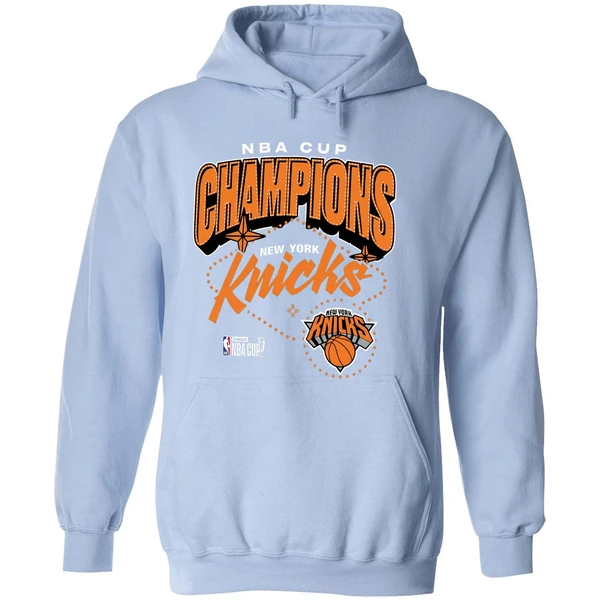 New York Knicks 2025 Nba Cup Champions Hoodie - Image 4