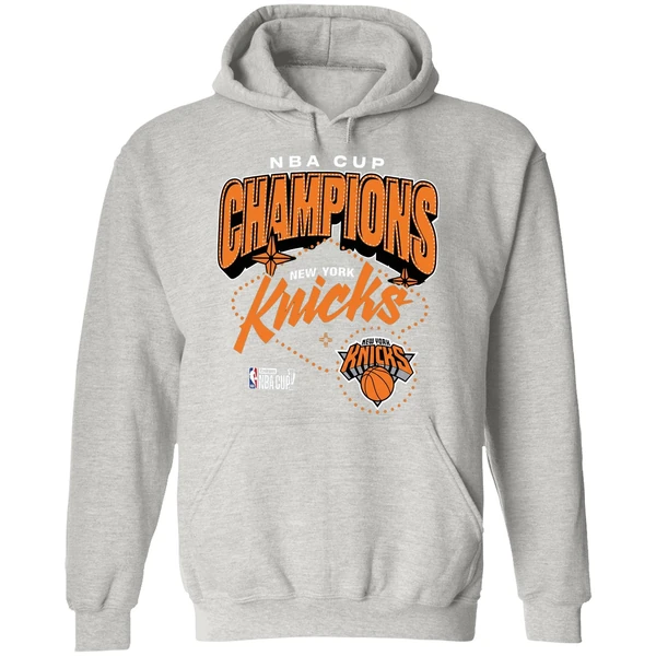 New York Knicks 2025 Nba Cup Champions Hoodie - Image 9