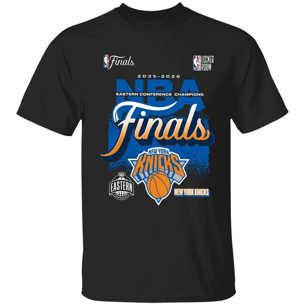 New York Knicks 2026 Nba Eastern Conference Champions Locker Room Shirt