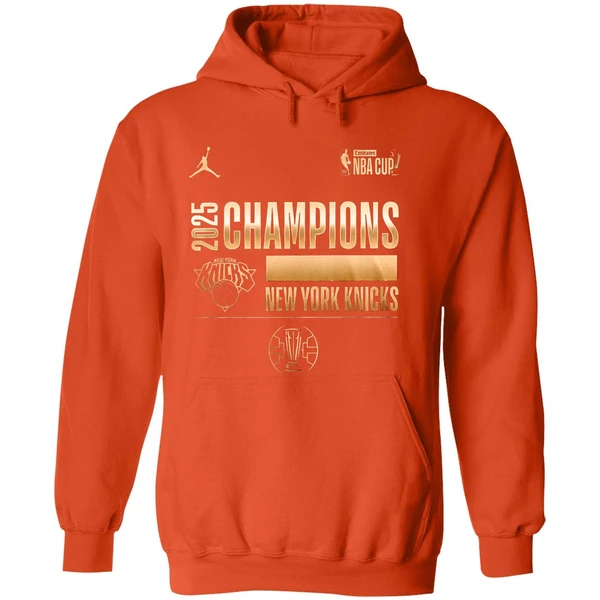 New York Knicks Nba Cup Champions 2025 Best Season Hoodie - Image 6