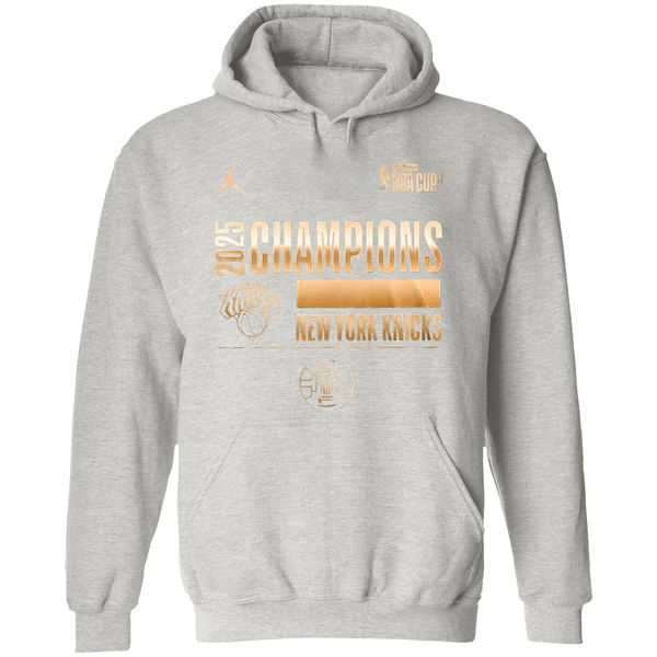 New York Knicks Nba Cup Champions 2025 Best Season Hoodie - Image 9