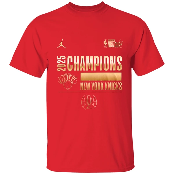 New York Knicks Nba Cup Champions 2025 Best Season Shirt - Image 7