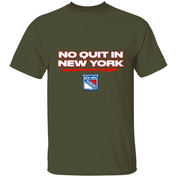 New York Rangers No Quit In New York Shirt - Image 3