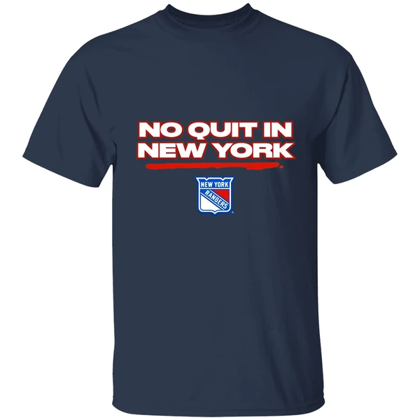 New York Rangers No Quit In New York Shirt - Image 4