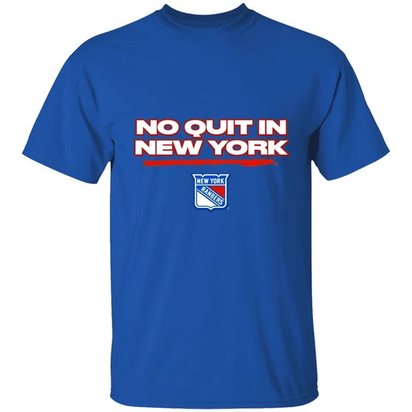 New York Rangers No Quit In New York Shirt - Image 7