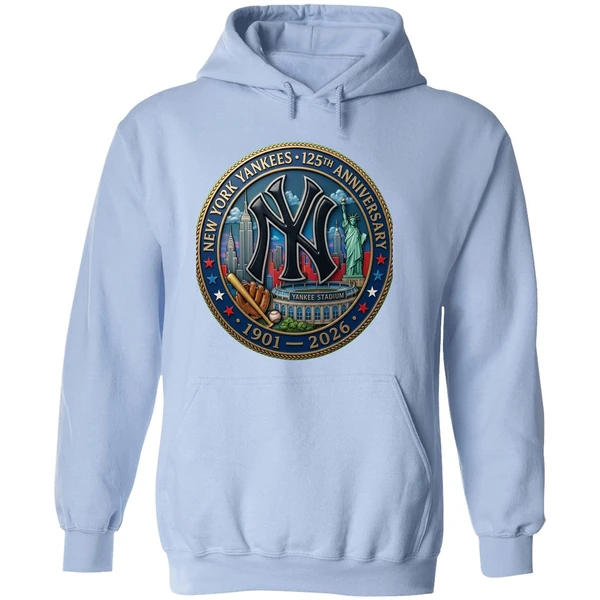 New York Yankees 125th Anniversary Commemorative 1901 2026 Hoodie - Image 4