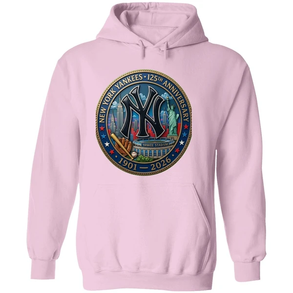 New York Yankees 125th Anniversary Commemorative 1901 2026 Hoodie - Image 5
