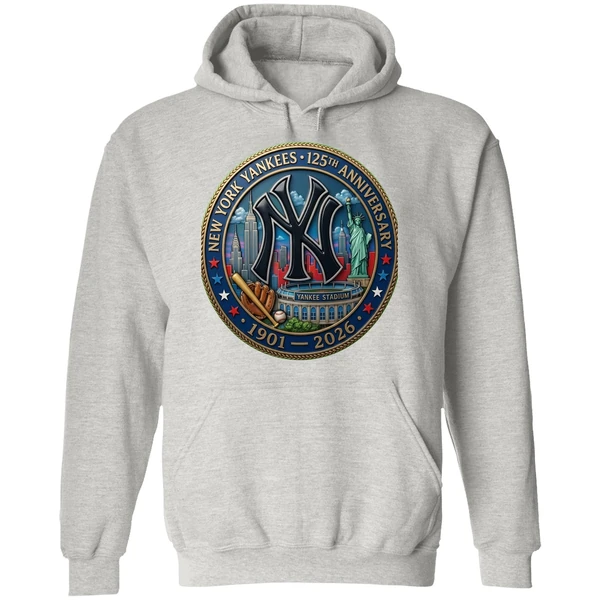 New York Yankees 125th Anniversary Commemorative 1901 2026 Hoodie - Image 9