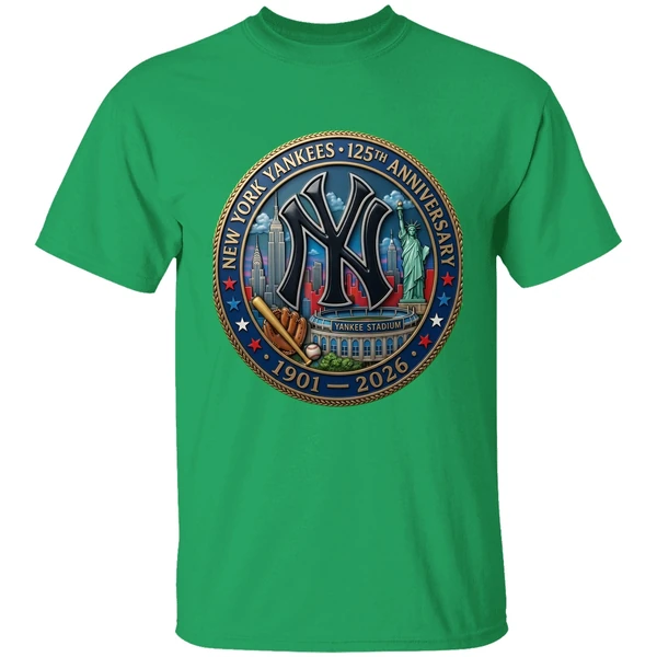 New York Yankees 125th Anniversary Commemorative 1901 2026 Shirt - Image 2
