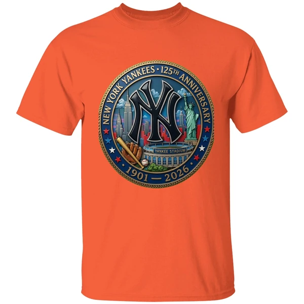 New York Yankees 125th Anniversary Commemorative 1901 2026 Shirt - Image 6
