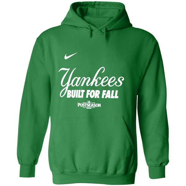 New York Yankees Baseball Built For Fall Postseason 2025 Hoodie - Image 2