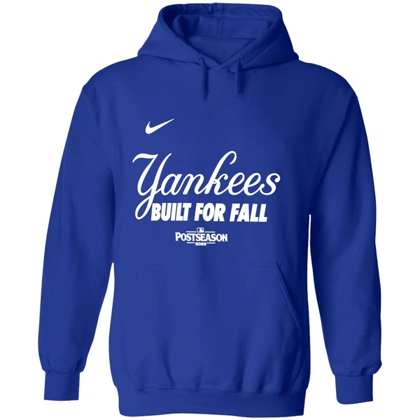 New York Yankees Baseball Built For Fall Postseason 2025 Hoodie - Image 7