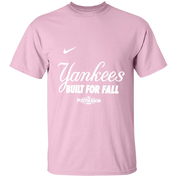 New York Yankees Baseball Built For Fall Postseason 2025 Shirt - Image 3